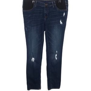 Old Navy Skinny Maternity Side Panel Jeans Size 12